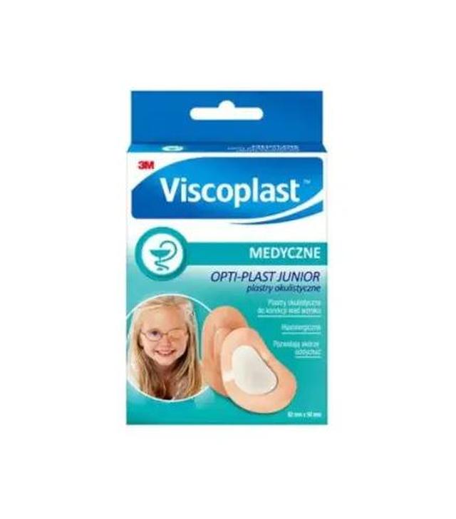 Viscoplast, Opti-plast Junior, plastry okulistyczne, 10 sztuk