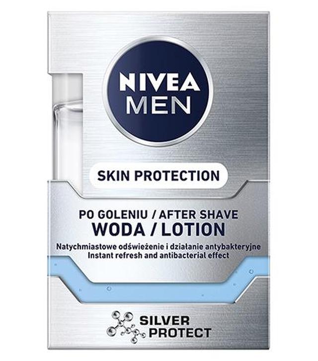 NIVEA MEN SKIN PROTECTION Woda po goleniu - 100 ml Antybakteryjna - cena, opinie, stosowanie