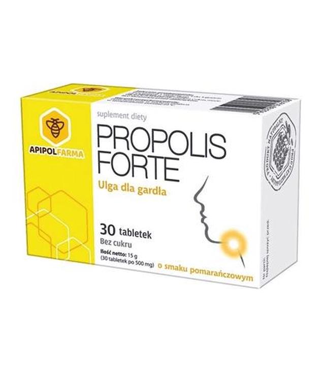 FARMINA Propolis Forte o smaku pomarańczowym - 30 tabletek