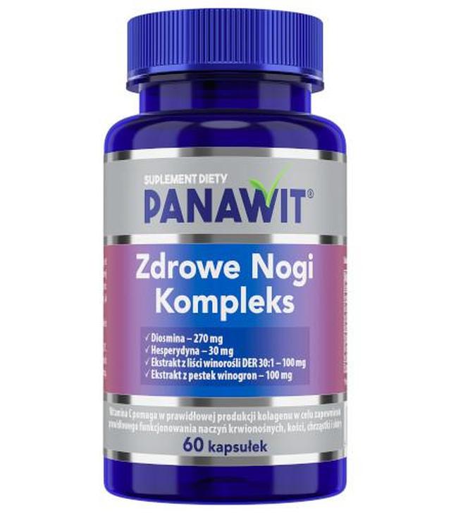 Panawit Zdrowe Nogi Kompleks, 60 kapsułek