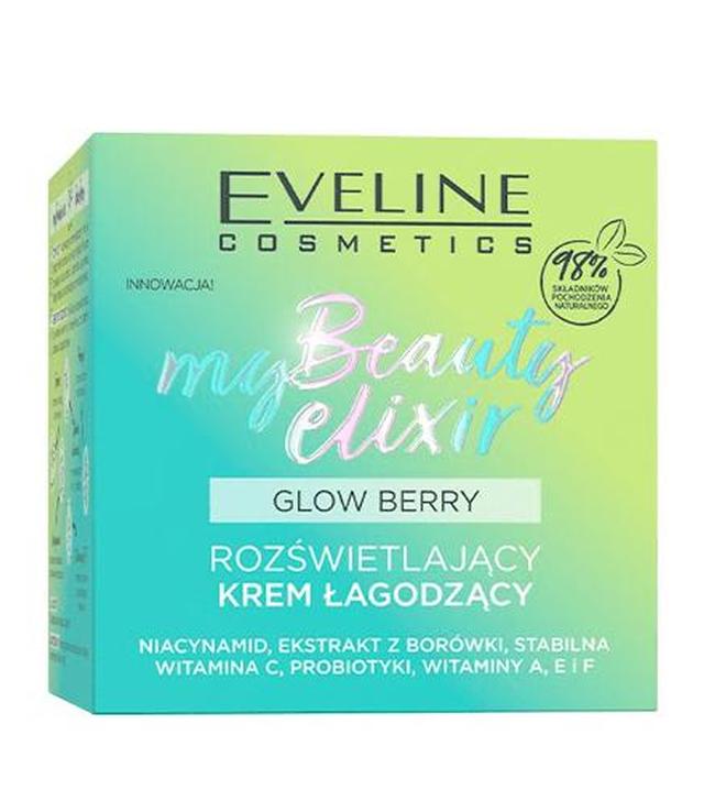 Eveline Cosmetics My Beauty Elixir Rozświetlający krem łagodzący, 50 ml, cena, opinie, stosowanie