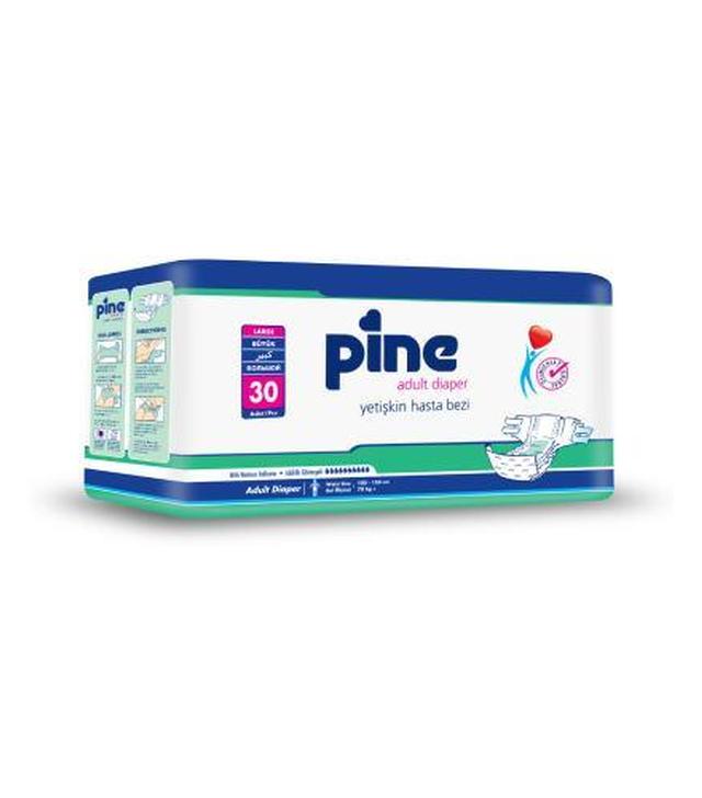 Pine Pieluchomajtki dla dorosłych Large (70 kg+), 30 sztuk