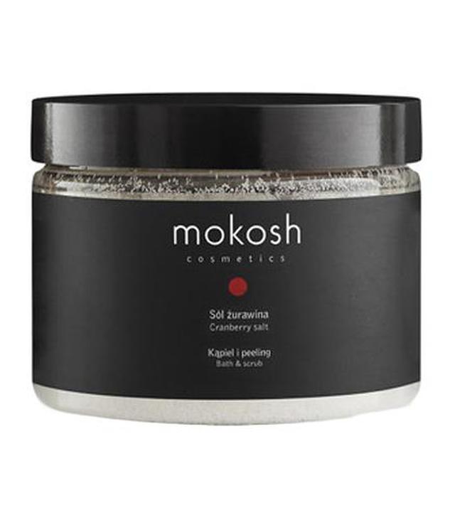 Mokosh Sól żurawina - 600 g - cena, opinie, właściwości