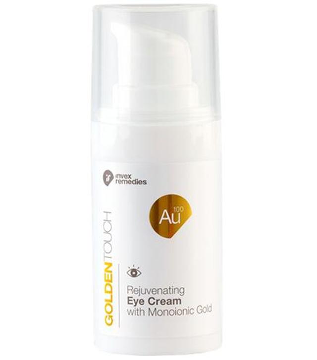 Invex Remedies Golden Touch Au 100 Odmładzający krem pod oczy ze złotem monojonowym - 15 ml - cena, opinie, właściwości - ważny do 2025-10-31