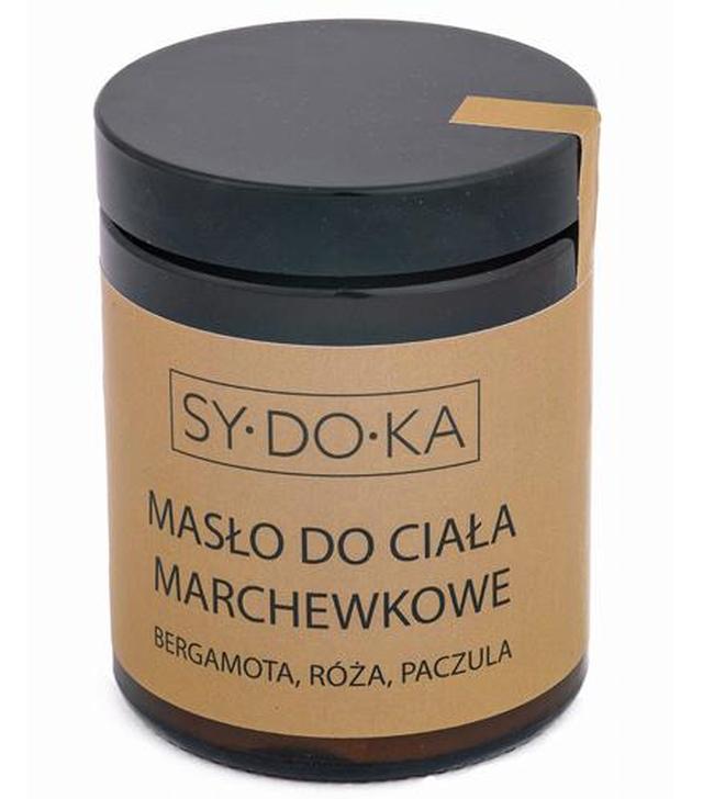 Sydoka Masło do ciała marchewkowe - Bergamota, róża, paczula - 180 ml - cena, opinie, skład