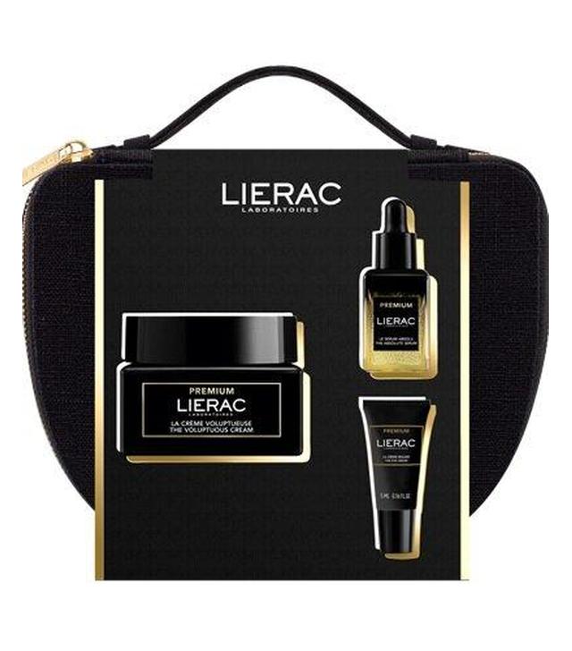 Lierac Premium Bogaty Krem 50 ml + Serum regenerujące 13 ml + Krem pod oczy 5 ml