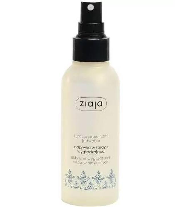 Ziaja kuracja proteinami jedwabiu odżywka w sprayu wygładzająca 125 ml