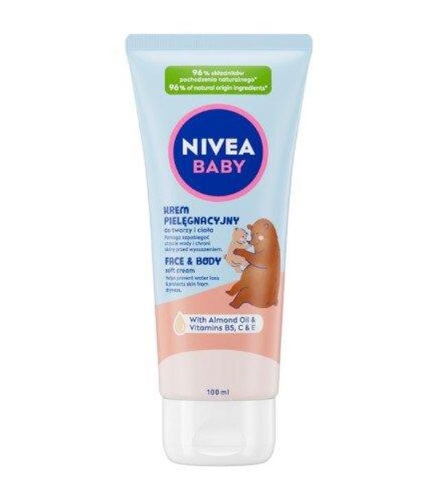 NIVEA BABY krem pielęgnacyjny do twarzy i ciała, 100 ml