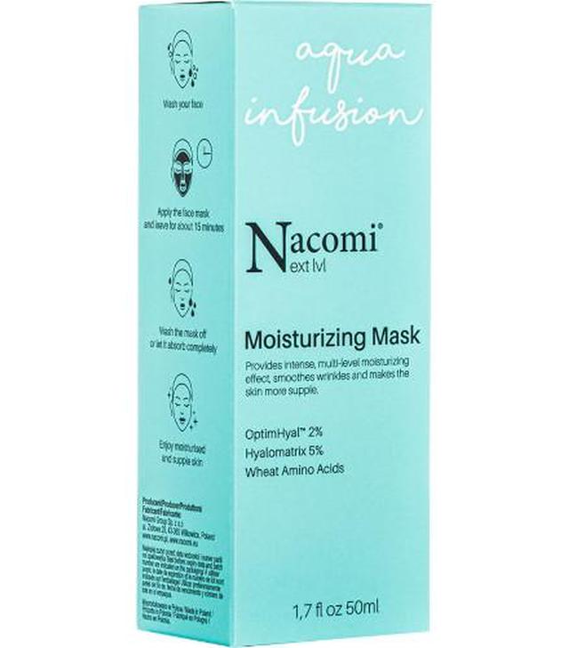 Nacomi maska nawilżająca 50 ml - ważny do 2025-07-31