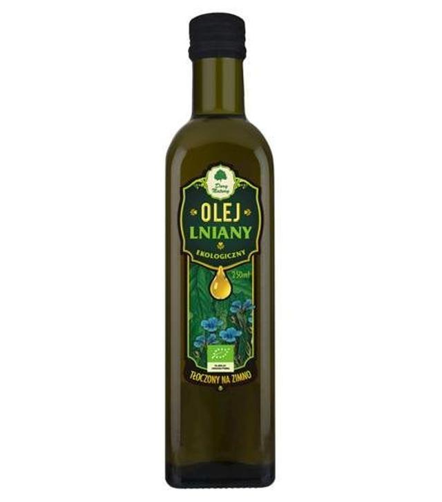 DARY NATURY Olej lniany tłoczony na zimno - 250 ml - ważny do 2025-10-01