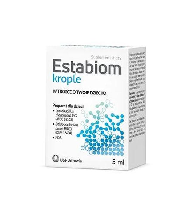 Estabiom Krople, krople, 5 ml - ważny do 2025-09-30
