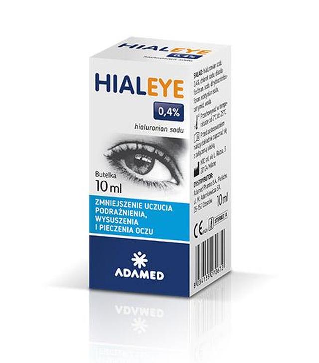 HIALEYE 0,4% Nawilżające krople do oczu - 10 ml