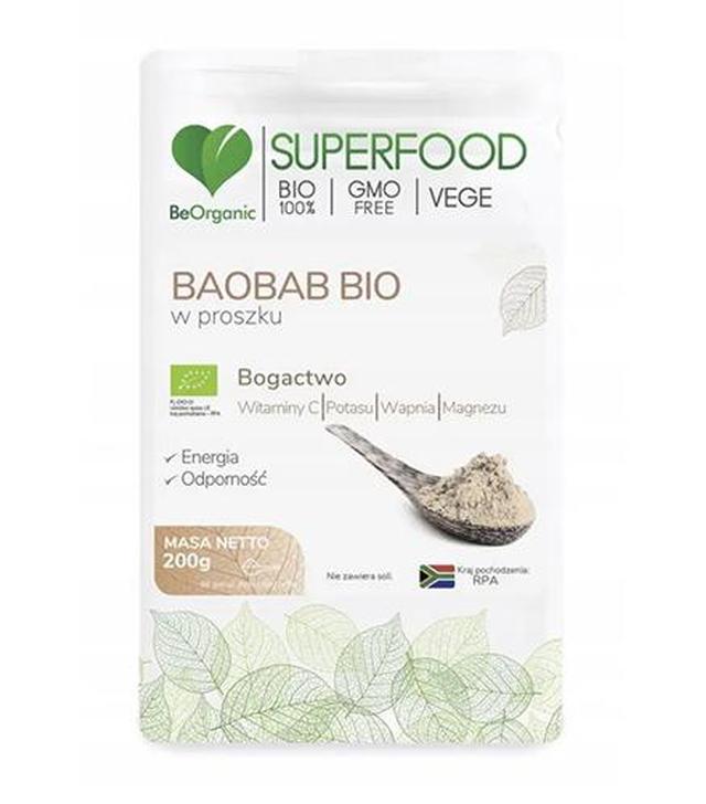 BeOrganic Baobab BIO w proszku, 200 g