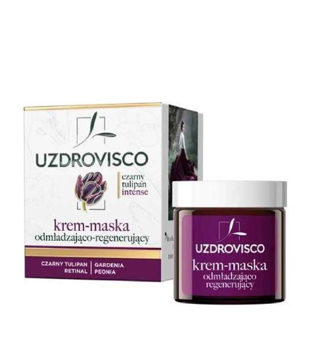 Uzdrovisco Czarny Tulipan Intense Krem-Maska odmładzająco-regenerujący, 50 ml - ważny do 2025-09-27