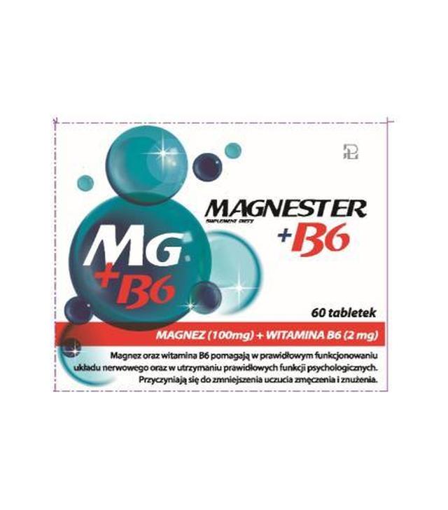 Magnester + B6, 60 tabletek