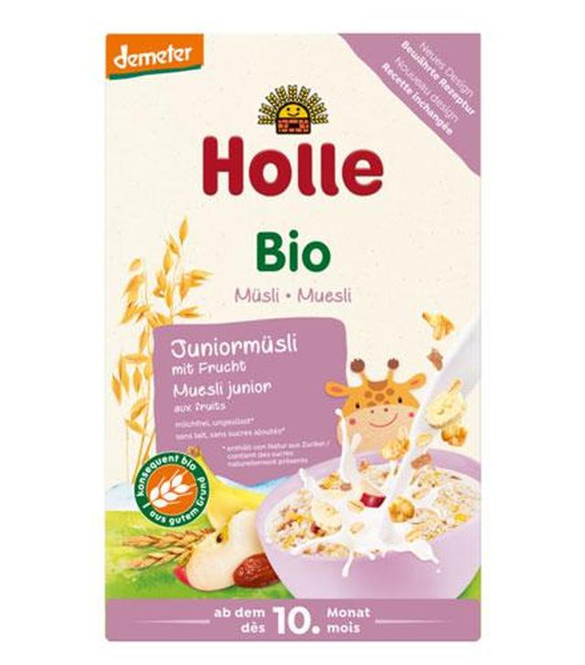 Holle Bio Kaszka junior musli wieloziarnista z owocami od 10. miesiąca - 250 g