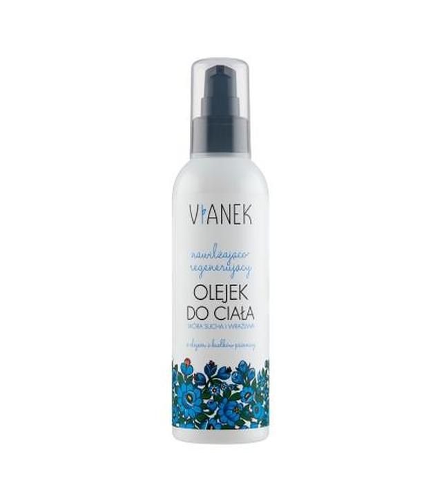 VIANEK Nawilżająco-regenerujący olejek do ciała - 200 ml - ważny do 2025-07-31
