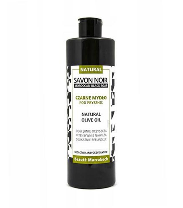 Beaute Marrakech Savon Noir Naturalne czarne mydło pod prysznic - 400 ml - cena, opinie, właściwości