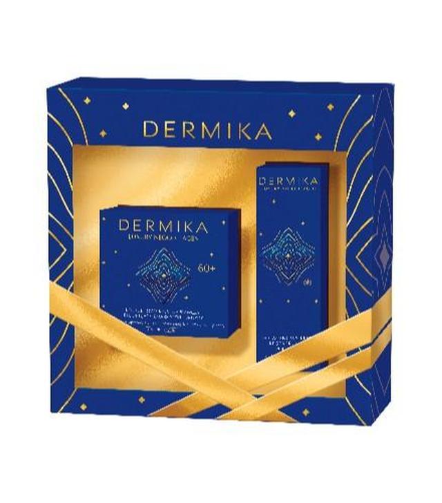 Zestaw Dermika LUXURY NEOCOLLAGEN 60+ Kolagenowy krem naprawczy 50 ml + Krem regenerujący pod oczy 15 ml