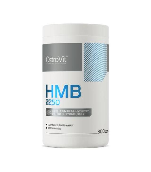 OstroVit HMB 2250 mg, 300 kapsułek