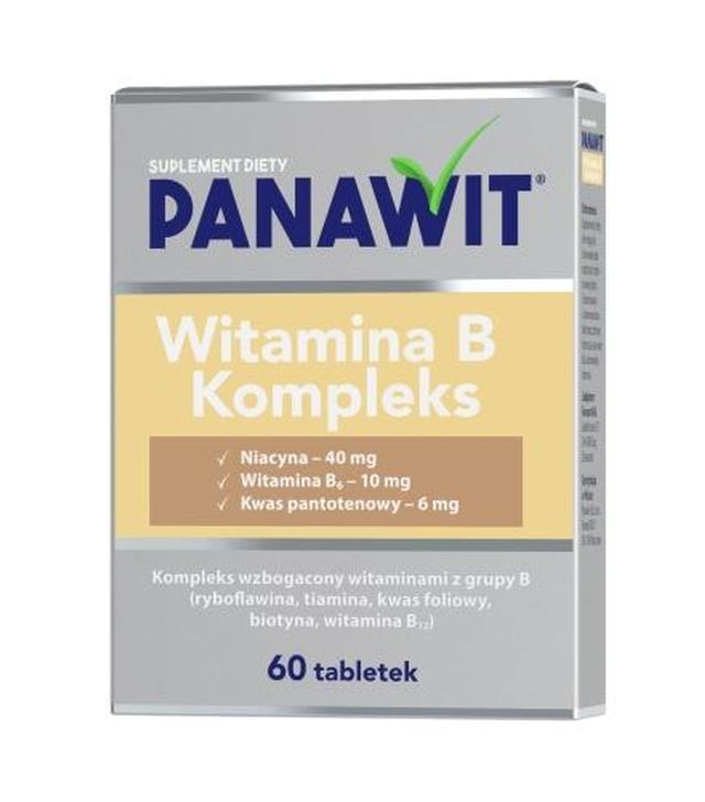 PANAWIT Witamina B komplex, 60 tabletek