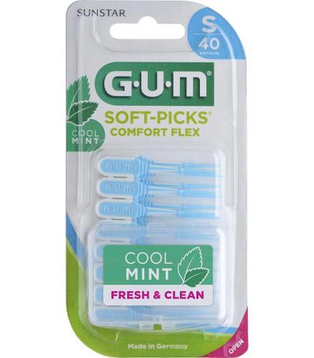 Sunstar Gum Soft-Picks Comfort Flex Gumowa Szczoteczka międzyzębowa mała, 40 sztuk