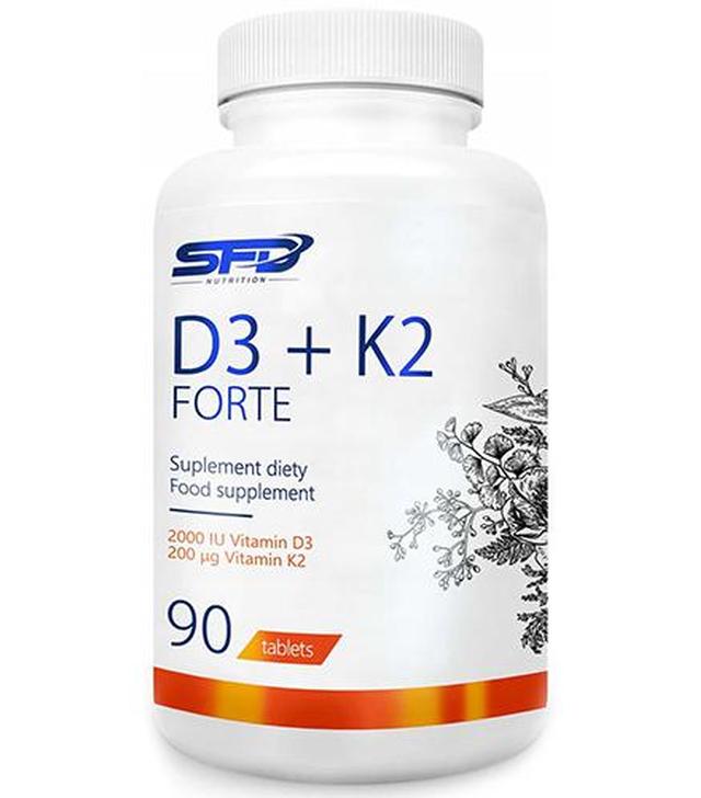 SFD D3 + K2 Forte, 90 tabl. cena, opinie, dawkowanie