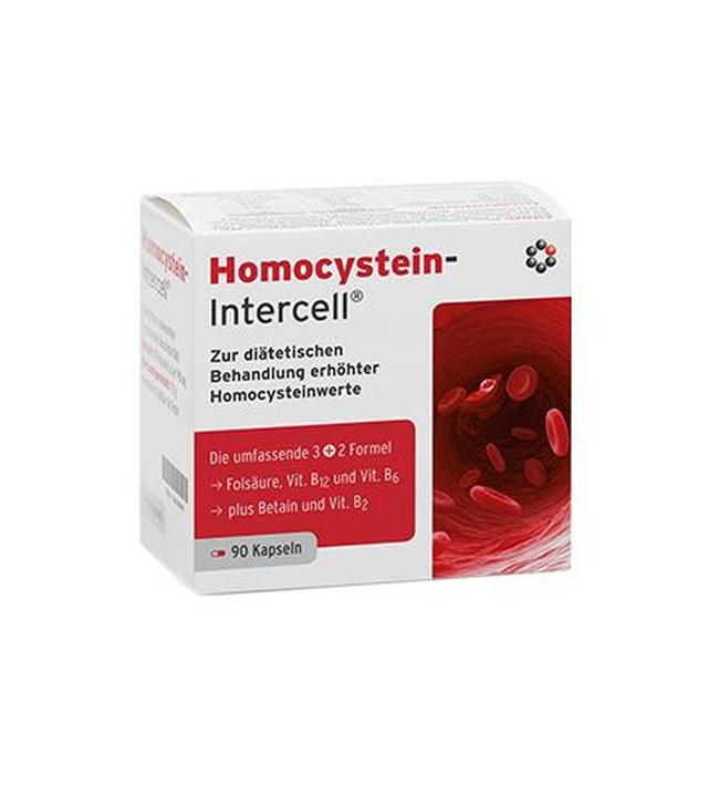 Homocystein - Intercell - 90 kaps.- cena, opinie, dawkowanie