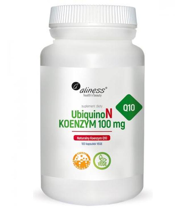 ALINESS UbiquinoN koenzym 100 mg - 100 kaps.
