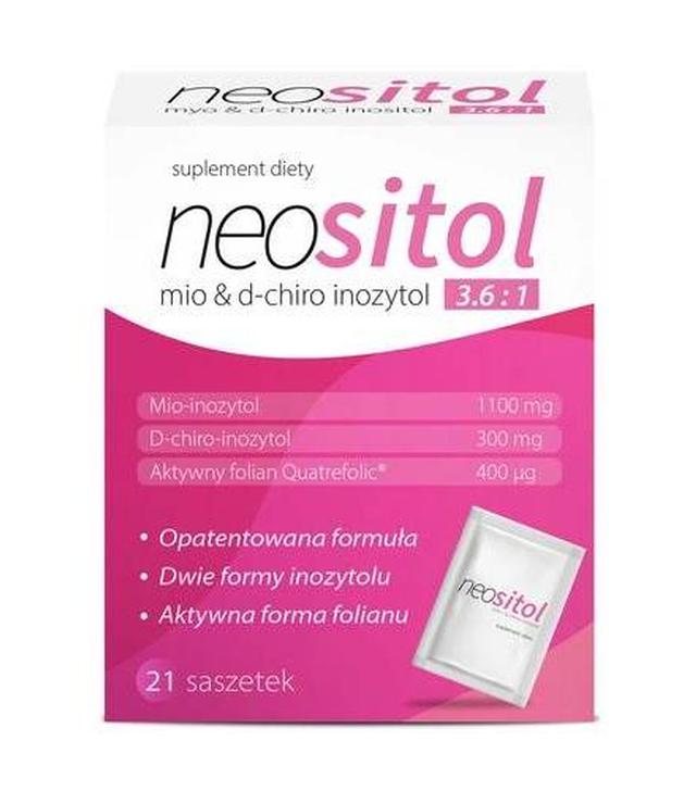 Neositol, saszetki, 21 sztuk