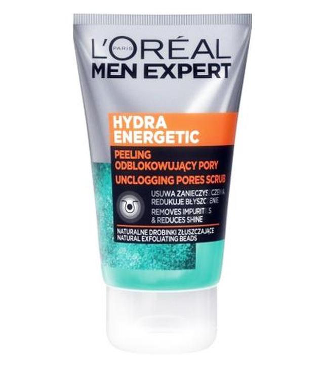 L'Oreal Men Expert Hydra Energetic Peeling odblokowujący pory, 100 ml