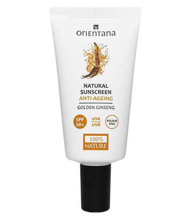 ORIENTANA Natural Sunscreen SPF50, Color Free, 50 ml - ważny do 2025-02-28