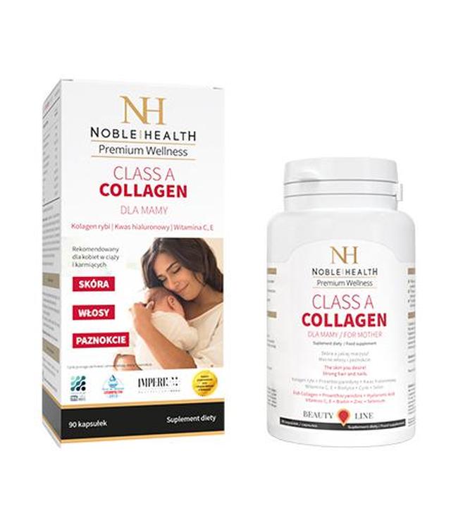 Noble Health Class A Collagen dla mamy - 90 kaps. - cena, opinie, właściwości