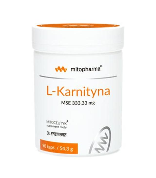 Mitopharma L-Karnityna MSE - 90 kaps. - cena, opinie, dawkowanie