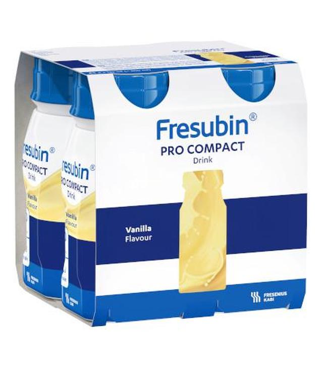 Fresubin Pro Compact Drink, smak waniliowy, 4 x 125 ml