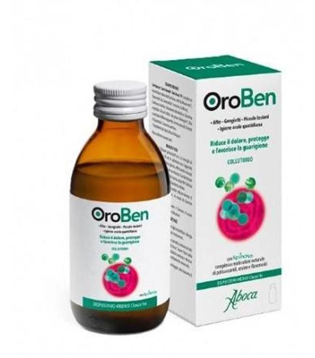 Aboca Oroben Płyn do płukania jamy ustnej - 150 ml - cena, opinie, właściwości