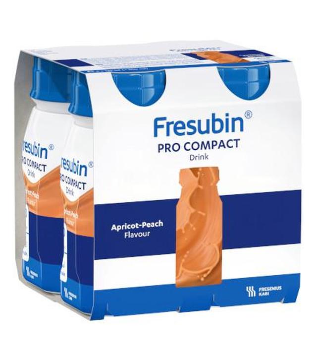 Fresubin Pro Compact Drink, smak morelowo-brzoskwiniowy, 4 x 125 ml