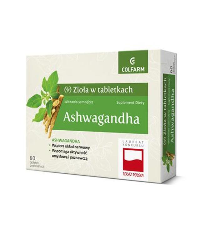 COLFARM Ashwagandha, 60 tabletek