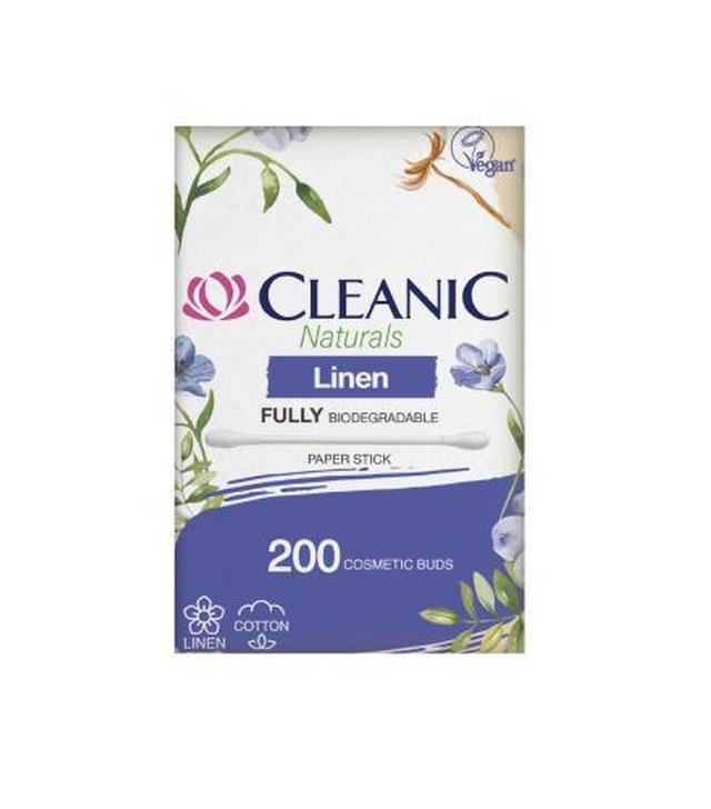 Cleanic Naturals Linen Patyczki higieniczne, 200 sztuk