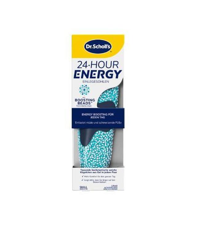 Dr. Scholl's Wkładki do butów Energia 24 Godziny, rozmiar S, 1 para
