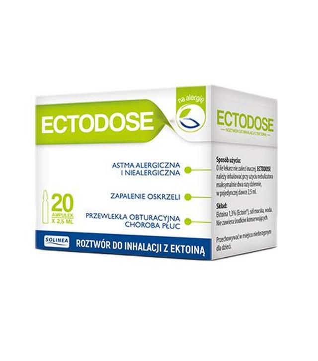 ECTODOSE - roztwór do inhalacji - 20 x 2,5 ml. - cena, opinie, stosowanie
