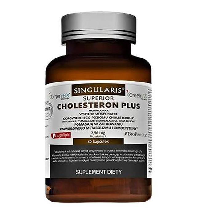 Singularis Superior Cholesteron Plus, 60 kaps., cena, wskazania, właściwości