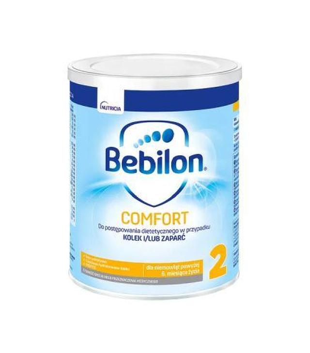 Bebilon Comfort 2, żywność specjalnego przeznaczenia medycznego dla niemowląt od 6. miesiąca, 400 g