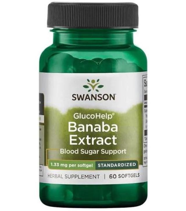 SWANSON GlucoHelp - 60 kaps.