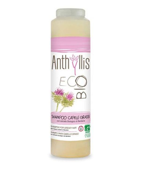 ANTHYLLIS ECO BIO Szampon do mycia włosów tłustych, przetłuszczających się i z  łupieżem, 250 ml
