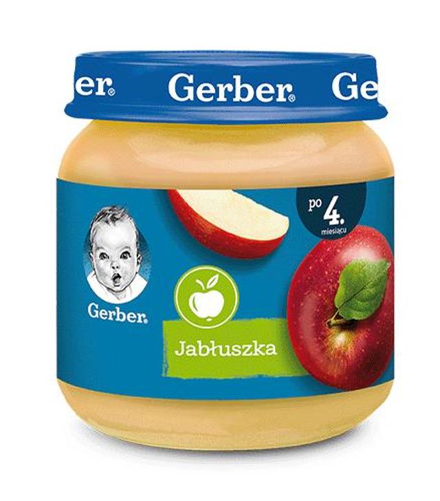 GERBER Deserek jabłuszka po 4 miesiącu - 125 g - nauka smaków - cena, opinie, właściwości