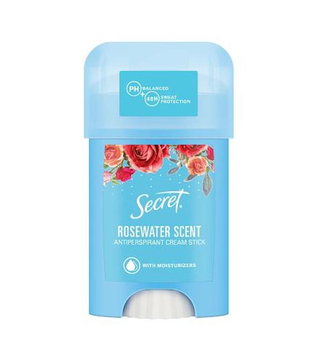 Secret Rosewater Scent Antyperspirant kremowy dla kobiet, 40 ml, cena, opinie, skład