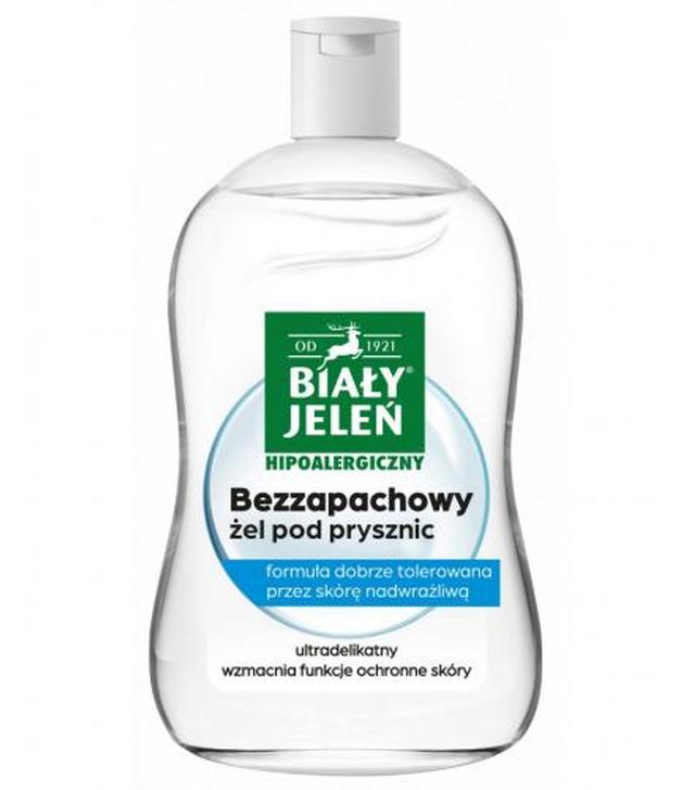 Biały Jeleń, Żel pod prysznic bezzapachowy Hipoalergiczny, 500 ml