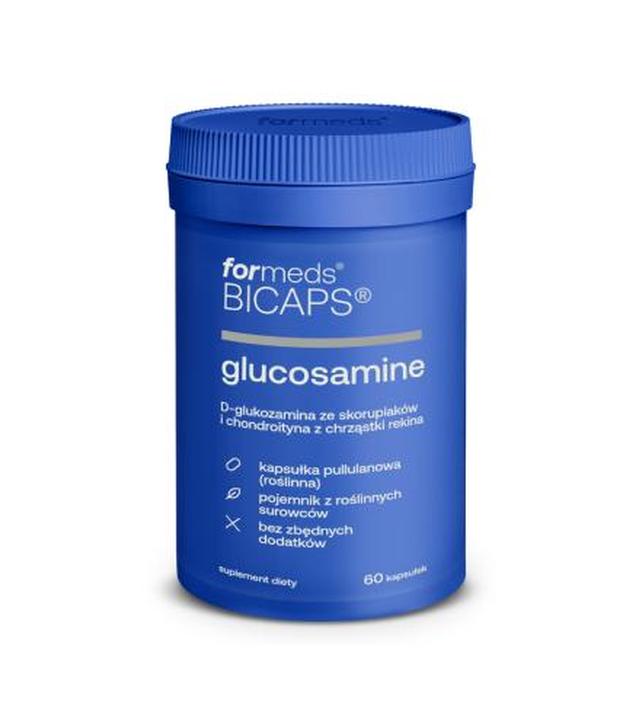 Bicaps Glucosamine, kapsułki, 60 sztuk