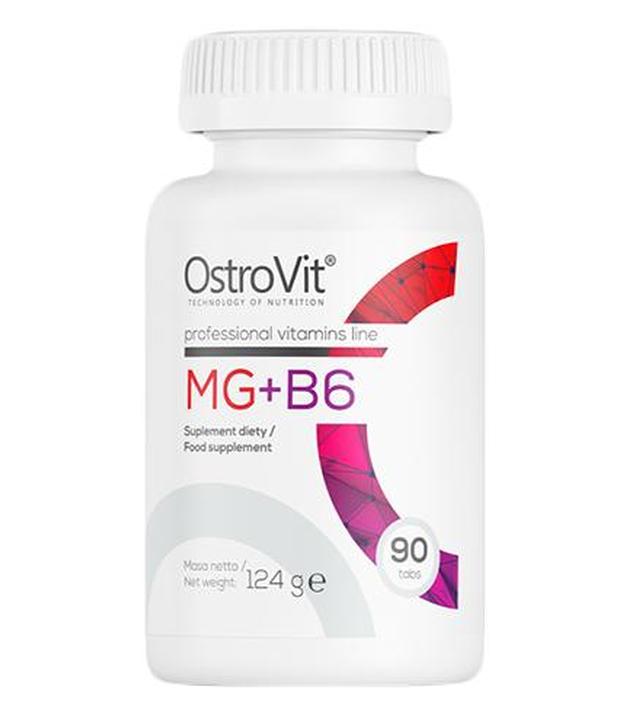 OstroVit Mg + B6 - 90 tabletek